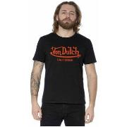 T-shirt Von Dutch T-shirt col rond homme avec logo en coton First