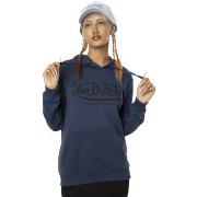 Sweat-shirt Von Dutch Sweat femme à capuche avec logo Basic