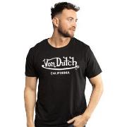 T-shirt Von Dutch T-shirt col rond en coton homme Logo