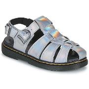 Sandales enfant Dr. Martens Caarys J Silver Lazer Reflective Metallic