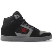 Chaussures de Skate DC Shoes MANTECA 4 HI black grey red