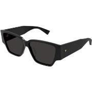 Lunettes de soleil Bottega Veneta BV1285S Lunettes de soleil, Noir/Gri...