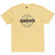 T-shirt Quiksilver - Tee-shirt - jaune