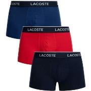 Caleçons Lacoste Lot de 3 malles en coton extensible