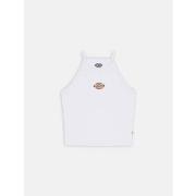 Maillots de corps Dickies CHAIN LAKE VEST W DK0A4XNP-WHX WHITE