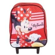 Sac a dos Disney Trolley 24x28x10cm Fille Rouge