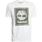 T-shirt Timberland T-shirt avec logo camouflage