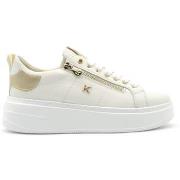 Baskets basses Keys sneaker platform in pelle