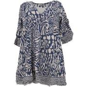 Robe courte Molly Bracken Woven dress denim blue