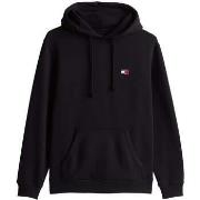 Sweat-shirt Tommy Jeans Reg Logo Badge Hoodie Black