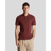 T-shirt Lyle &amp; Scott SP400VOG POLO-Z562 BURGUNDY