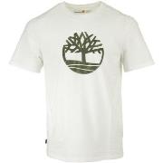 T-shirt Timberland Camo Tree Logo Short Sleeve