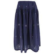 Jupes Bsbee Jupe Manti Femme Navy