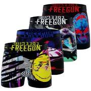 Boxers Freegun Lot de 4 boxers homme Tech Glitchy