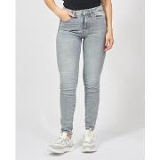 Jeans Guess Jean slim délavé gris