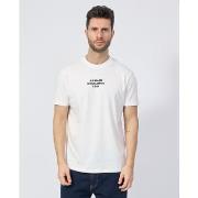 T-shirt EAX T-shirt AX pour homme avec logo sur le devant