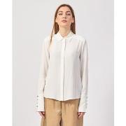 Chemise Patrizia Pepe Chemise Essential avec braguette à revers haut