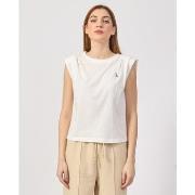 T-shirt Patrizia Pepe T-shirt en coton sans manches