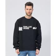 Sweat-shirt Karl Lagerfeld Sweat-shirt ras du cou en coton biologique