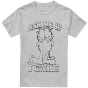 T-shirt Garfield Ask Me