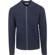 Sweat-shirt Dstrezzed Julian Cardigan Marine