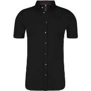 Chemise Desoto Chemise Manches Courtes Noir 081