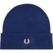 Casquette Fred Perry Bonnet Laine Bleu Royal