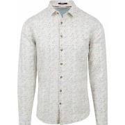 Chemise No Excess Shirt Linen Off-white Print