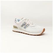 Baskets New Balance BASKET WL574 BLANC/LEOPARD