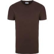 T-shirt Colorful Standard T-shirt Organic Marron Foncé