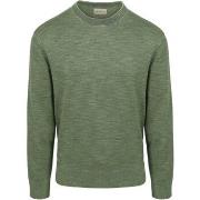 Sweat-shirt Gant Sunfaded Pull Laine Vert