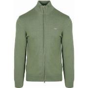 Sweat-shirt Gant Cardigan Vert