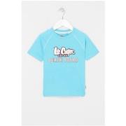 T-shirt enfant Lee Cooper T-shirt Garçon Bleu