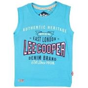 T-shirt enfant Lee Cooper T-shirt Garçon Bleu