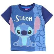 T-shirt enfant Lilo &amp; Stitch T-shirt Lilo Stitch Garçon Bleu Marin...