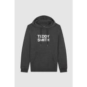 Sweat-shirt Teddy Smith Sweat SICLASS HOODY Melange Black