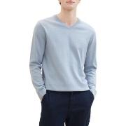 Pull Tom Tailor Pull V-NECK Foggy