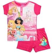 Ensembles enfant Disney Ensemble Fille Rose Fushia