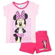 Ensembles enfant Disney Ensemble Fille Rose Fushia