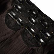LullaBellz Super Thick 16  5 Piece Blow Dry Wavy Clip In Extensions (V...
