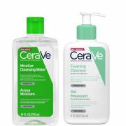 Duo nettoyant moussant CeraVe