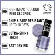 Rimmel 60 Seconds Rita Vernis à ongles 8 ml (disponible en plusieurs t...