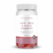Gummies cheveux, ongles et peau - 60gommes à mâcher - Strawberry (Vega...