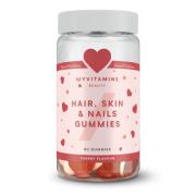 Gummies cheveux, ongles et peau - 60gommes à mâcher - Cerise