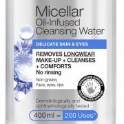 Eau Micellaire Nettoyante pour les Peaux et les Yeux Sensibles Garnier...