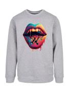 Sweatshirt 'Drooling Lips'