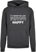 Sweatshirt 'Never Too Late'