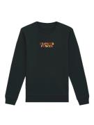 Sweatshirt 'FLOWER POWER LETTERING'