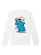 Sweatshirt 'Sesamstraße Cookie Monster'