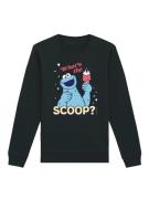 Sweatshirt 'Sesamstraße Cookie Monster'